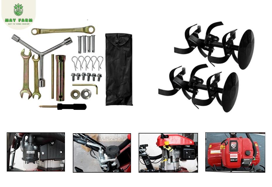Phụ kiện đi kèm Máy xới đất Oshima XDX1-T