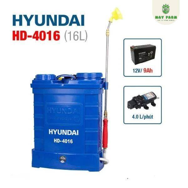 Bình xịt điện hyundai hd - 4016 chính hãng