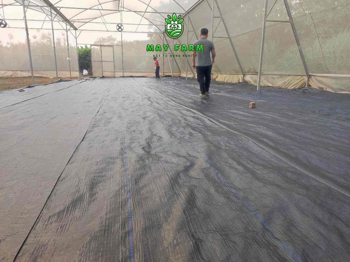 Ứng dụng thực tế của bạt phủ chống cỏ 80g Đài Loan