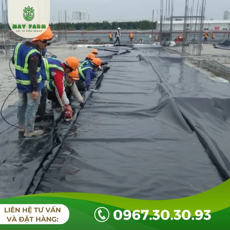 Ứng dụng của bạt HDPE 1.5 mm