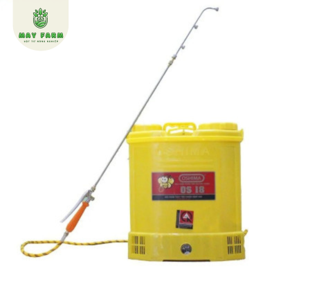 Đặc điểm của Bình xịt điện Oshima OS18 - màu vàng sáng tươi