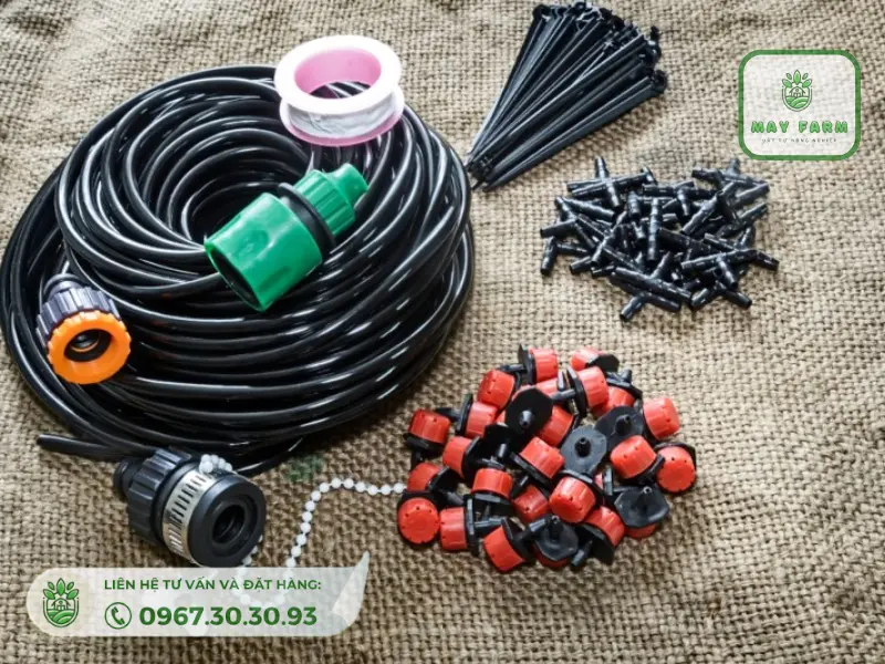 Dùng các phụ kiện tưới cây mang lại rất nhiều ưu điểm vượt trội